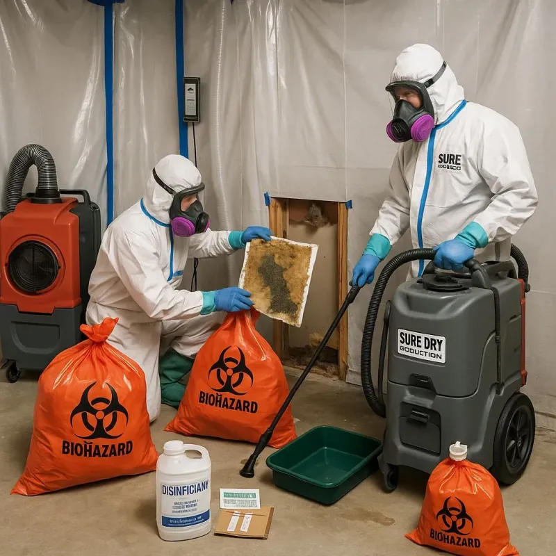 Contaminated Water Handling Protocols process in Culver, OR