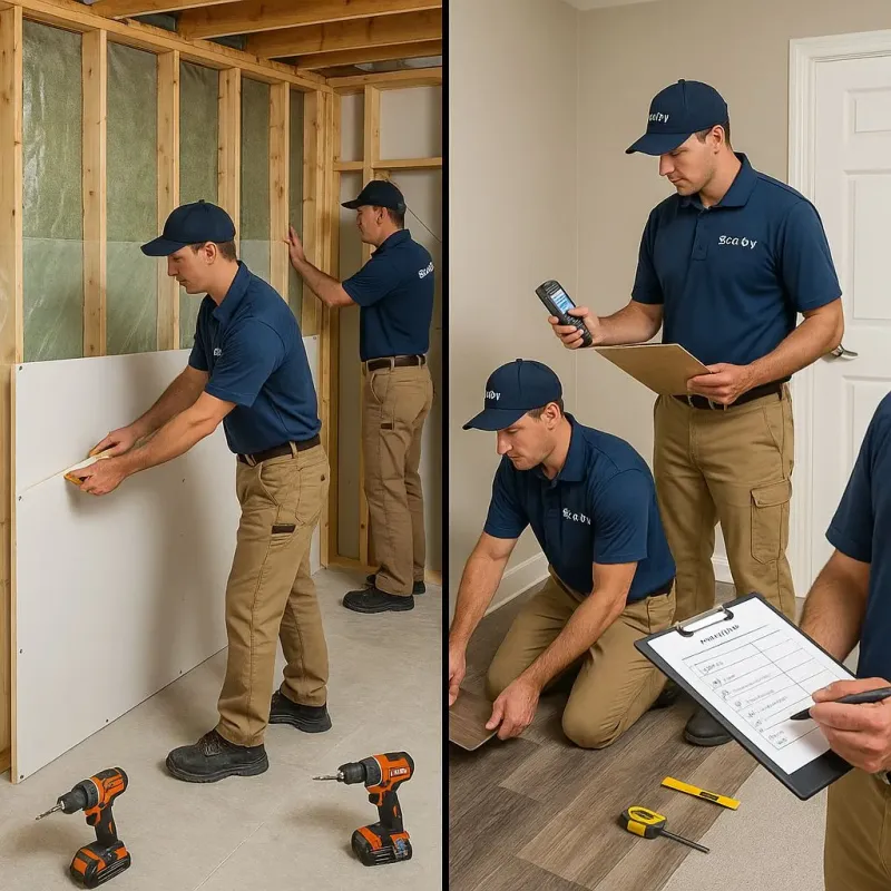 Repairs and Reconstruction process in Culver, OR